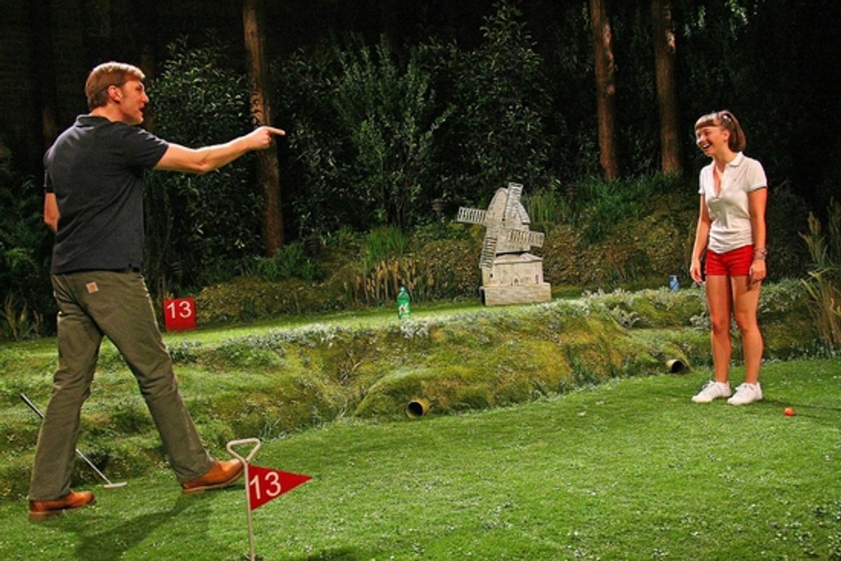 David Morrissey and Kira Sternbach at 